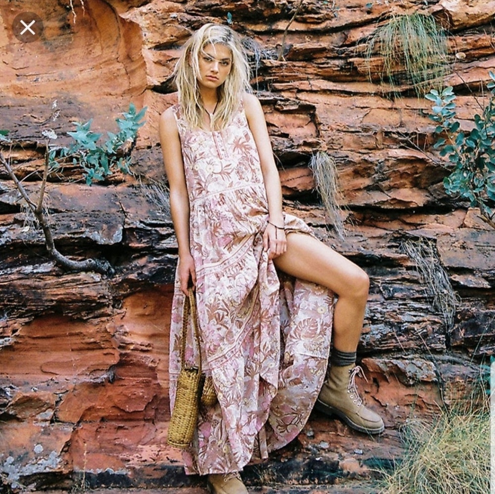 ISO SPELL DESIGNS JUNGLE MAXI DRESS